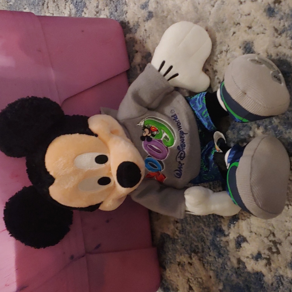 2009 Mickey plush ,new ....